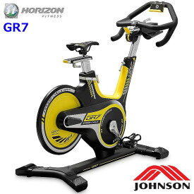 【組立設置費・無料キャンペーン中！！】ジョンソンヘルステック 【HORIZON】フィットネスバイク GR7 フロアマットセット 充実プログラムのインドアサイクル スピンバイク エアロバイク