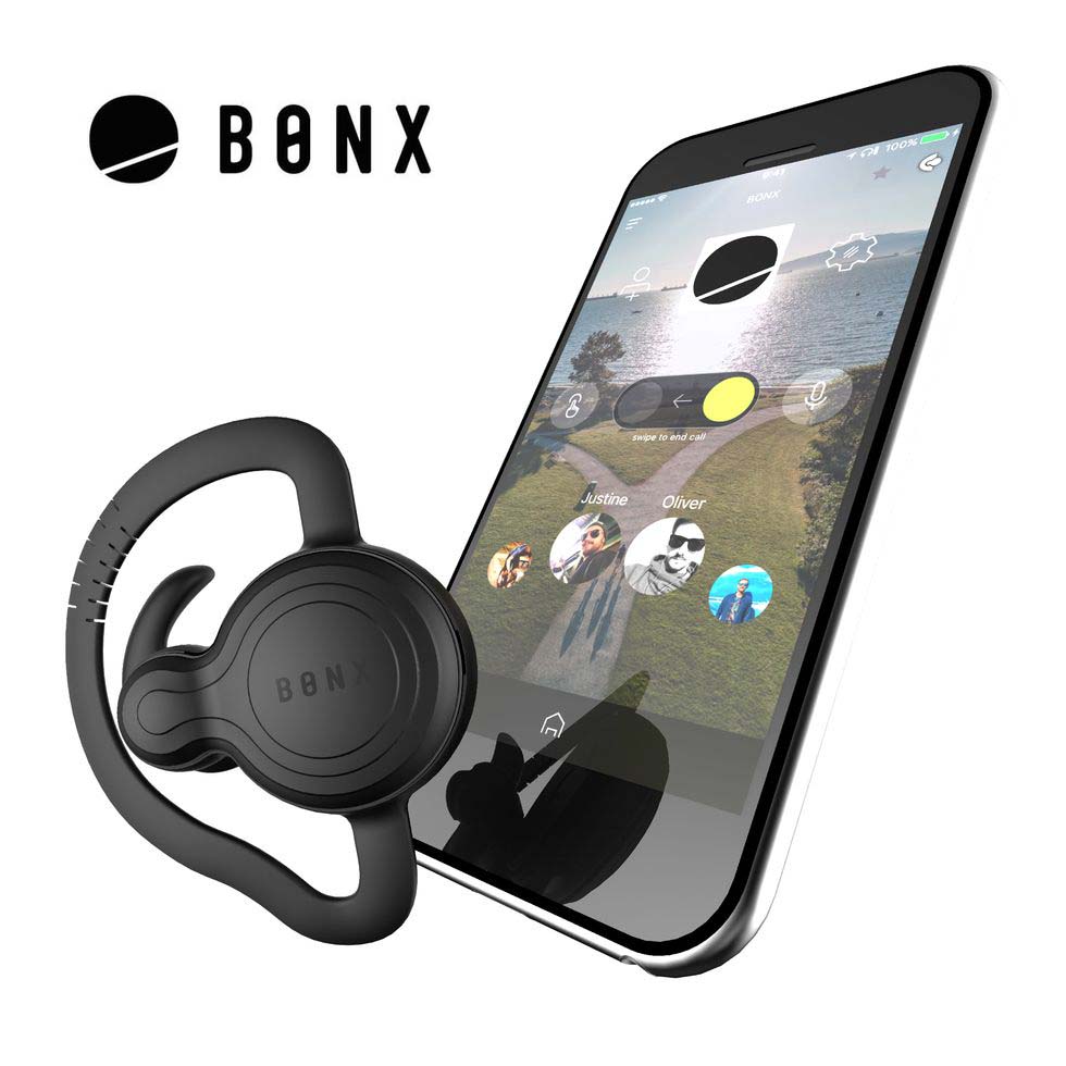 【楽天市場】BONX GRIP ボンクス グリップ (1個入りパッケージ)  スマホアプリを使って、どんな距離でも会話ができる新しいコミュニケーションギア コミュニケーションデバイス トランシーバー ウェアラブルギア  ヘッドセット Bluetooth ハンズフリー : 神戸えんすぅ党