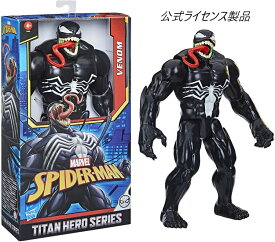 マーベル ヴェノム ハズブロ アクションフィギュア ベノム フィギュア venom Marvel Spider-Man Tian Hero VENOM action figure 12 インチ 12インチ 30cm スパイダーマン タイタンヒーロー レジェンド シリーズ spider man spiderman Hasbro 公式 おもちゃ プレゼント