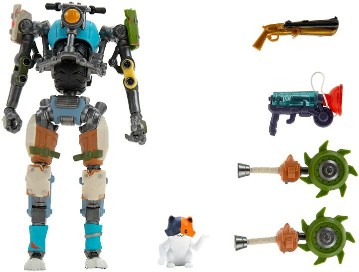 楽天市場 Fortnite フォートナイト キット ニャッスルロボ Kit 7インチフィギュア レジェンダリー マイダス Midas ドリフト Drift と人気 7inch Legendary Series Brawlers Kit Figure Scientist Meowscles ロボニャッスル 18cm ゲーム 猫 科学者 ニャッスル