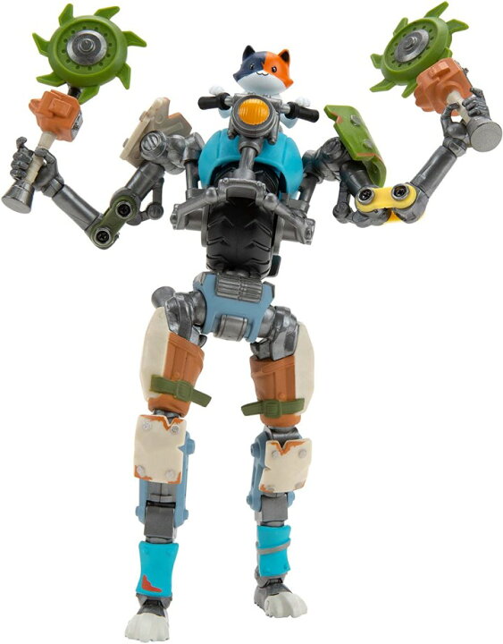 楽天市場 Fortnite フォートナイト キット ニャッスルロボ Kit 7インチフィギュア レジェンダリー マイダス Midas ドリフト Drift と人気 7inch Legendary Series Brawlers Kit Figure Scientist Meowscles ロボニャッスル 18cm ゲーム 猫 科学者 ニャッスル