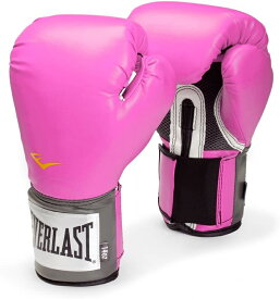 Everlast エバーラスト pink 12オンス プロスタイル 練習用 ボクシンググローブ 12oz ピンク　フィットネス fitness boxing gloves ボクササイズ unisex 男女兼用 womenレディース トレーニング用 pro style training gloves ボクシング グローブ pink