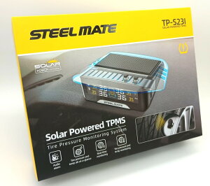 steelmate TP-S23I TPMS 2025�N1���@�ŐV�d�l �\�[���[���C�����X��C���Ď��V�X�e�� ������ �����Ԑ�p �e�Ԏ�Ή� �^�C����C�����j�^�[�V�X�e��