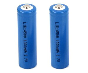 �uWASHODO�v�P�O 14500 ���`�E���C�I���@�[�d���d�r�@2�{�Z�b�g3.7V 1000mAh �O�������S�ۏؕt�� �o�b�e���[lithium battery�@��������