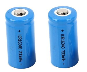 �uWASHODO�vCR123A 16340 ���`�E���C�I���[�d���d�r �@2�{�Z�b�g 3.7V 700mAh �O�������S�ۏؕt���@��������