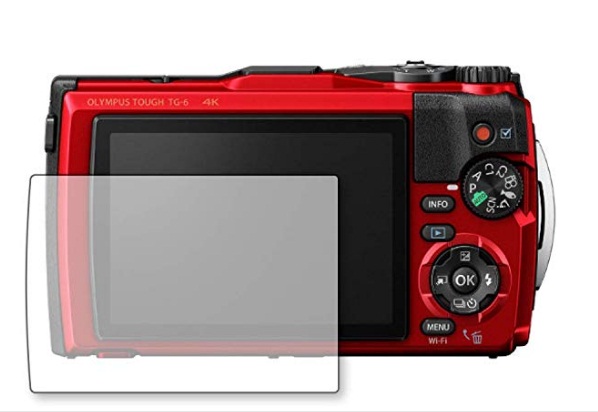 和湘堂社の人気商品 上質 快適で安心安全利用に WASHODO Olympus 一眼カメラ用 ガラス製 通販 TG-6 液晶保護フィルム
