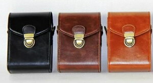 �R���p�N�g�J�����p �����v�J�����P�[�X ���b�N�{�^���� 3�F�I�� �J�������[�|�[�` camera case bag leather