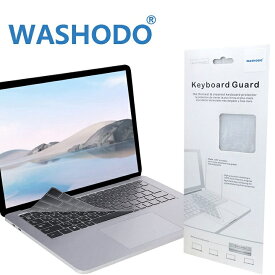 「WASHODO」Apple MacBook13,15,17 air,pro,retina US配列 用 キーボード保護カバー 防水 キズ防止 TPUタイプ サーフィス プロ 保護フィルム keyboard film cover