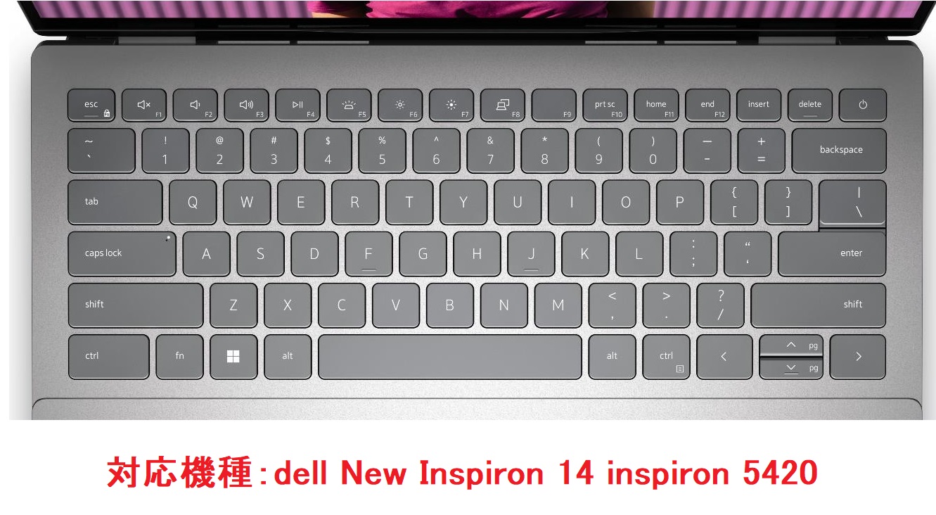 最大74％オフ！Dell New Inspiron 14 傷やほこり防止 inspiron keyboard 保護カバー キーボードカバー  ノートパソコン用 film 5420 14インチ デル WASHODO社製 防水 送料無料 透明タイプ cover PCアクセサリー 
