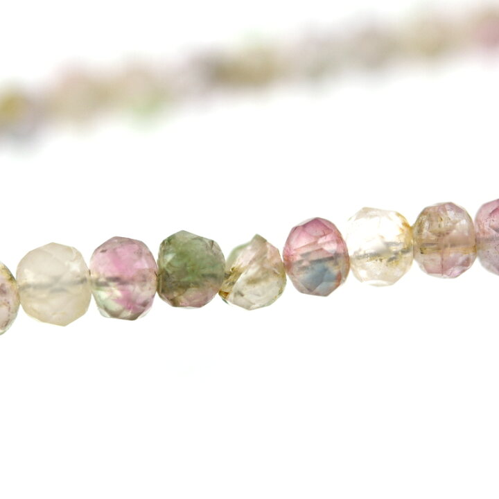 楽天市場】2連ネックレス トルマリン 52cm 18金 K18YG イエロー  