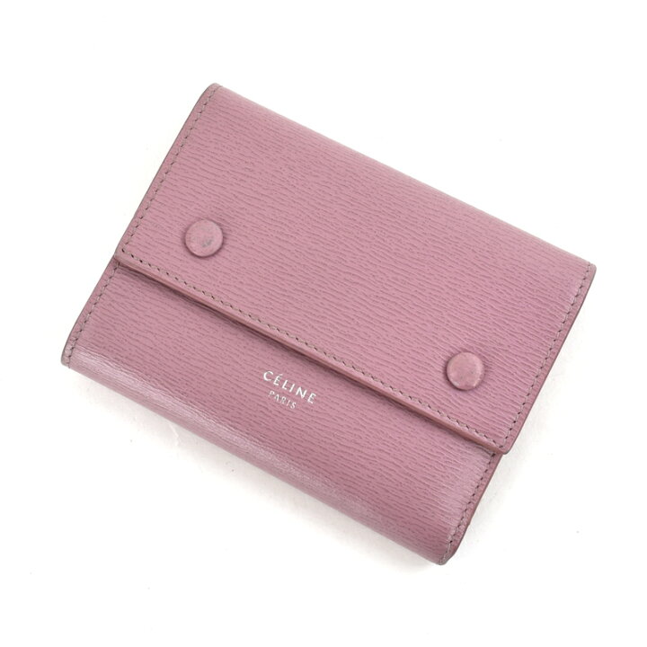 楽天市場】セリーヌ 財布 レザー ミディアム フラップ マルチ  