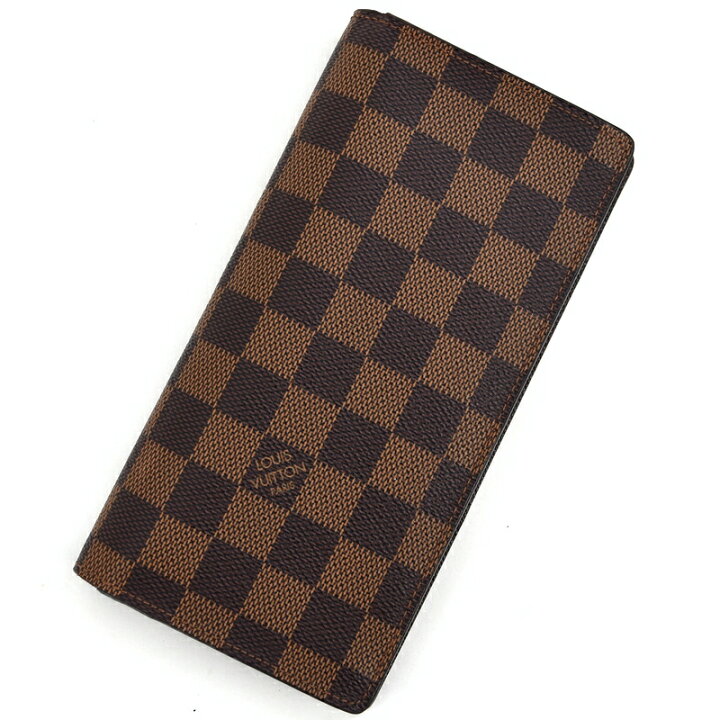 楽天市場】ルイヴィトン 長財布 メンズ ダミエ 二つ折り  