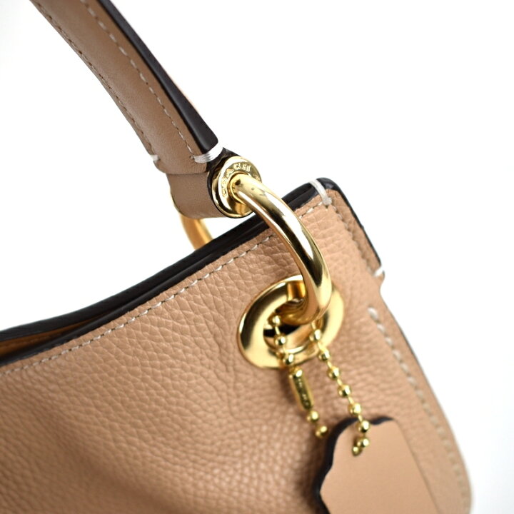COACH コーチ ダルトン レザー ショルダーバッグ トート ベージュ 楽天 