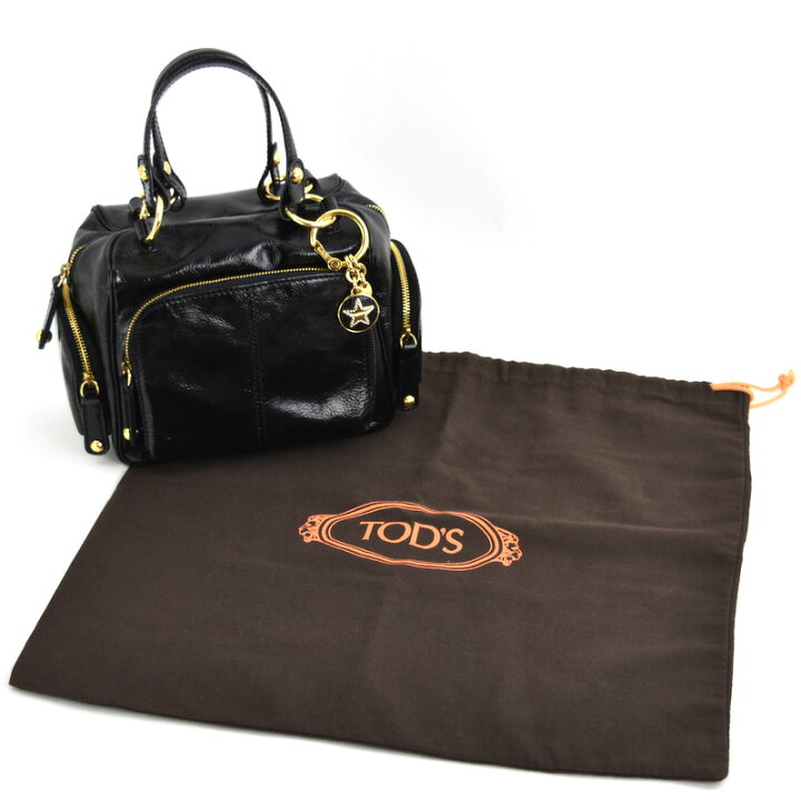 楽天市場】トッズ バッグ レディース ハンドバッグ パテントレザー  