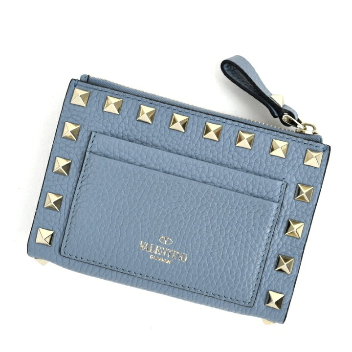 楽天市場】ヴァレンティノ カードホルダー ライトブルー ロック  