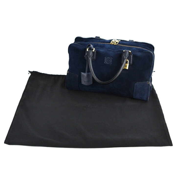 楽天市場】ロエベ バッグ アマソナ36 ボストンバッグ スエード  