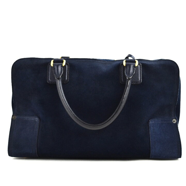 楽天市場】ロエベ バッグ アマソナ36 ボストンバッグ スエード  