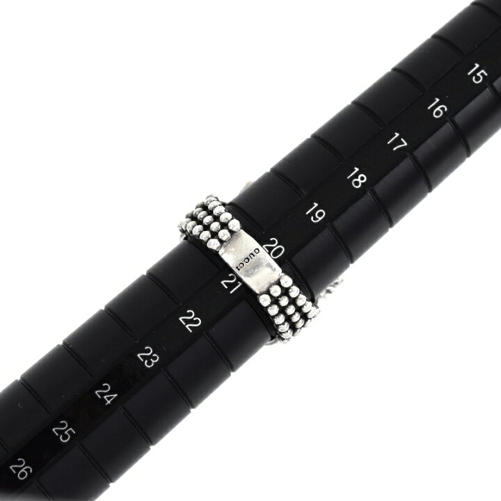 楽天市場】グッチ リング メンズジュエリー シルバー925 アンガー  