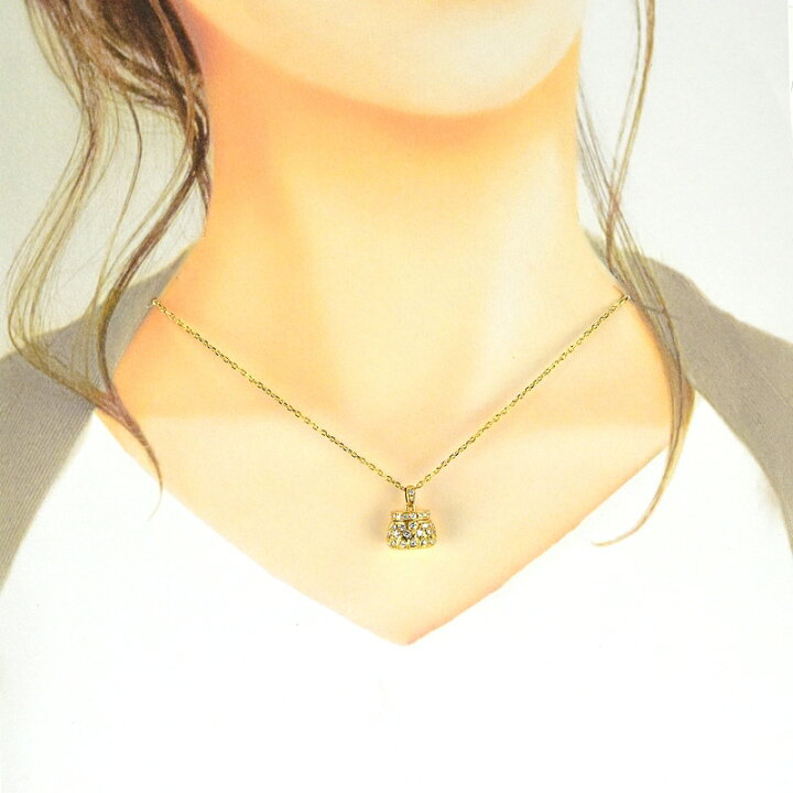 楽天市場】ポーラ ジュエリー ネックレス K18YG ミニボトルモチーフ 蓋  