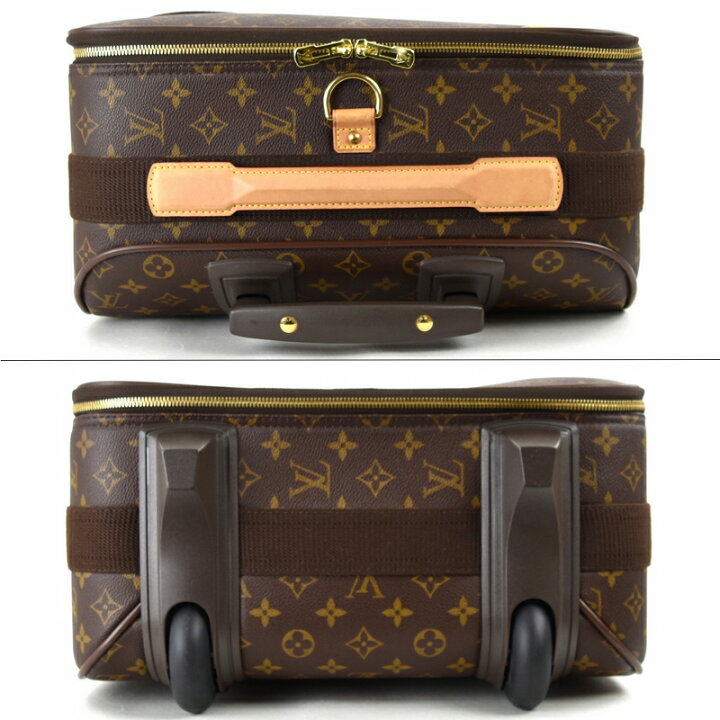 美品 ルイヴィトン モノグラム ペガス55 M23294 キャリーケース 