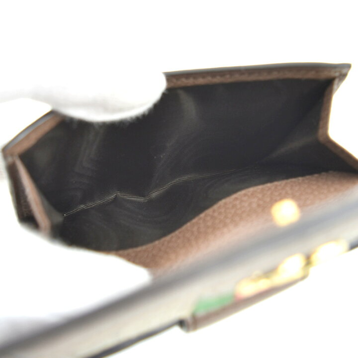 楽天市場】グッチ 財布 オフィディア GGフレンチフラップウォレット  