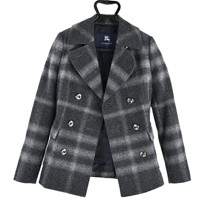 楽天市場】バーバリー レディースアウター Pコート サイズ38 毛100  