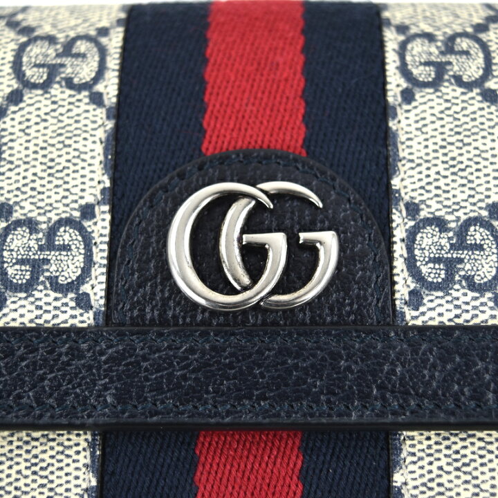 楽天市場】グッチ 財布 オフィディア GGコンチネンタルウォレット  