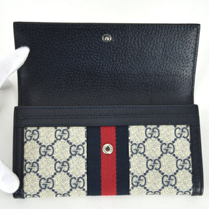 楽天市場】グッチ 財布 オフィディア GGコンチネンタルウォレット  