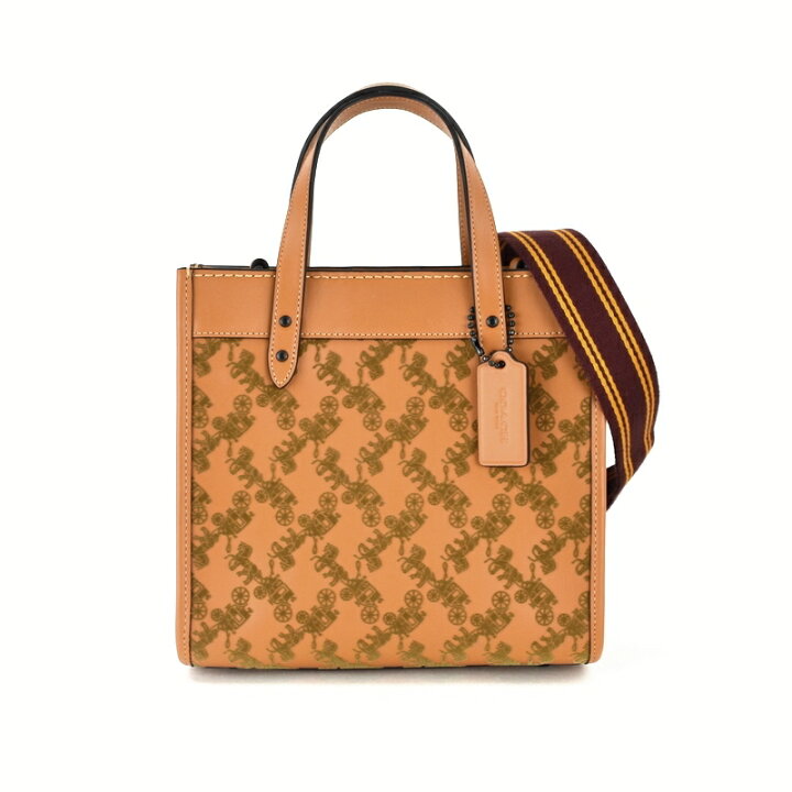 楽天市場】コーチ バッグ 2WAYショルダー フィールドトート22 ホース  