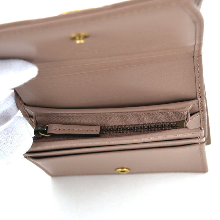 楽天市場】グッチ 財布 レディース 二つ折り財布 GGマーモント 466492  