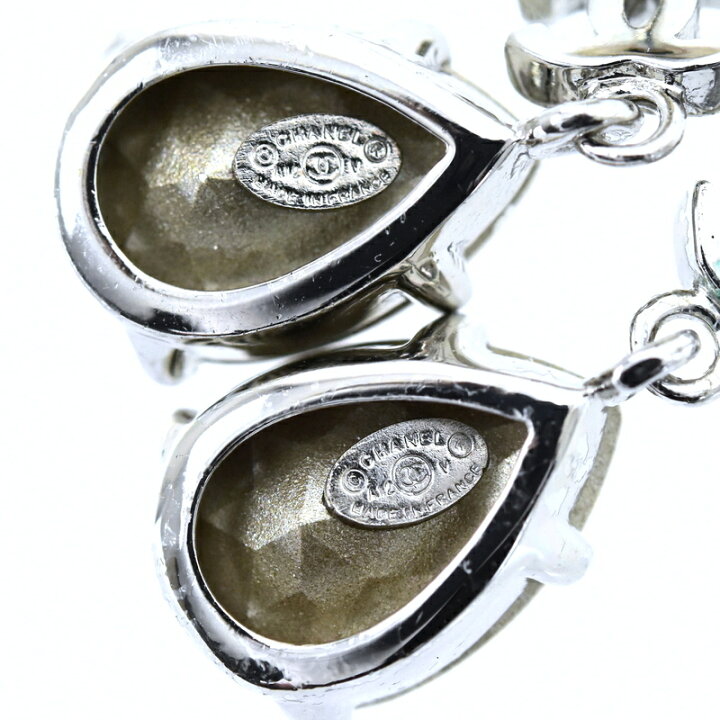 楽天市場】シャネル ピアス レディース ティアドロップモチーフ ココ  