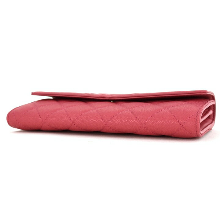 楽天市場】シャネル 長財布 ピンク CCフィグリー 二つ折り長財布  