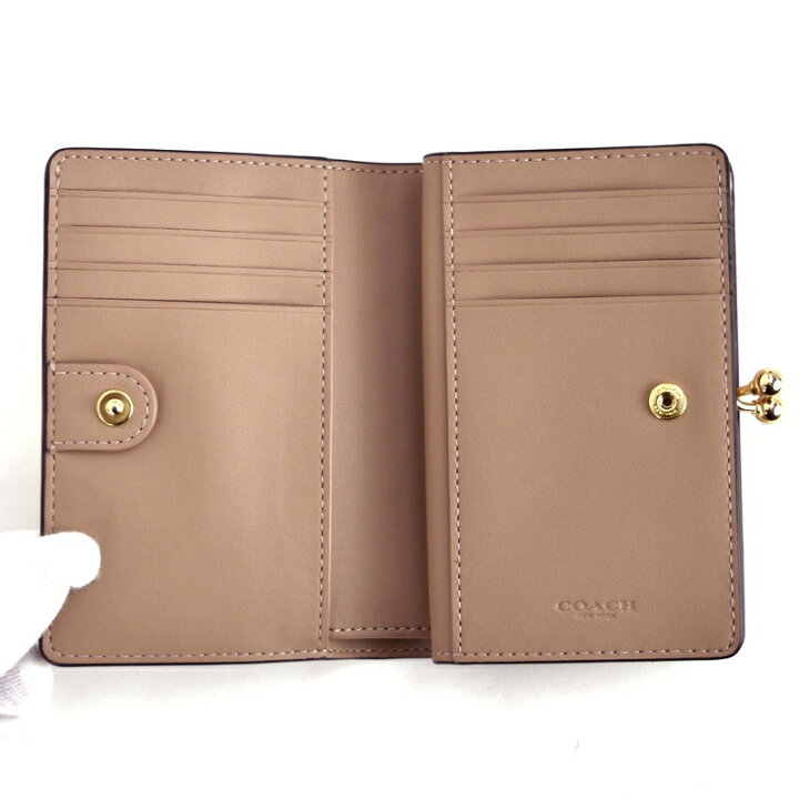 楽天市場】コーチ 財布 レディース キスロック ミディアム ウォレット  