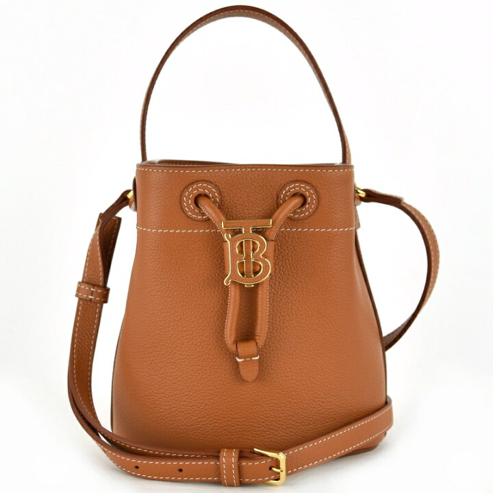 楽天市場】バーバリー バッグ レディース ミニTBバケットバッグ  