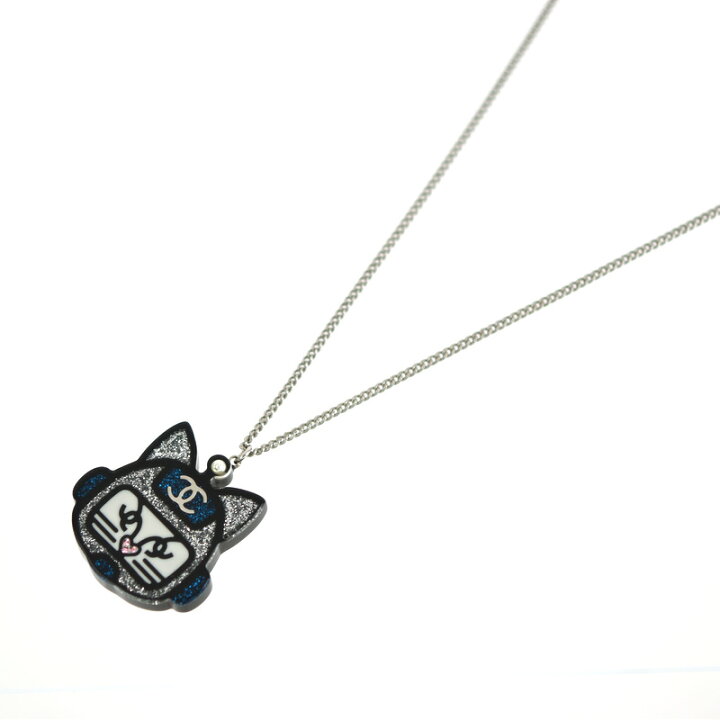 楽天市場】シャネル ネックレス レディース ロボットキャット 45cm 