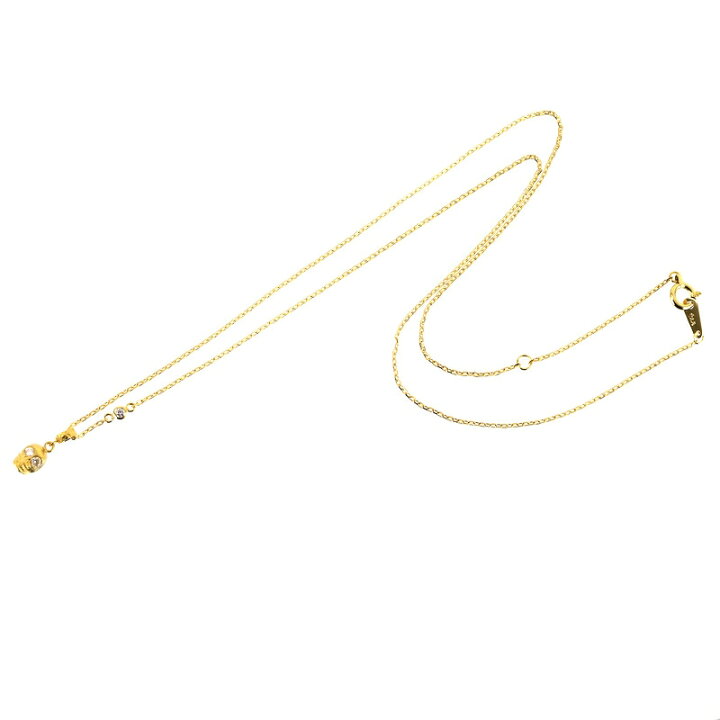 楽天市場】ローリーロドキン K18YG ネックレス プチスカル ペンダント  