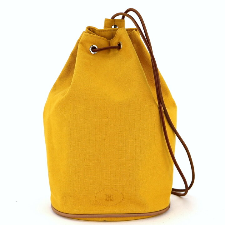 楽天市場】エルメス バッグ ポロションミミルPM 巾着バッグ ショルダー  