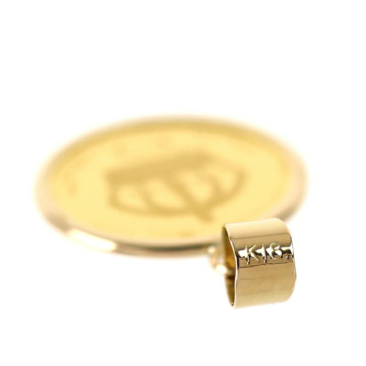 楽天市場】ペンダントトップ K24×K18YG クラウン金貨 1/25oz 1.5g 