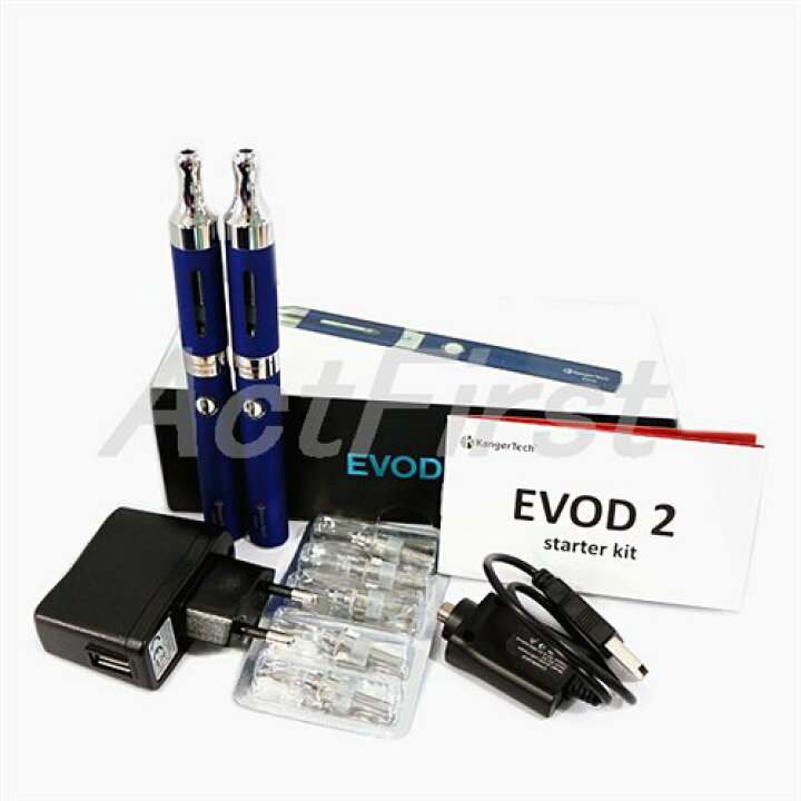 楽天市場】KangerTech EVOD 2 スターターキット : アクトファースト 