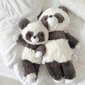 送料無料 ぬいぐるみ ウサギ パンダ 抱き枕 ベッド 玩具 ふわふわ もこもこ 女の子 うさぎ 兎 かわいい ギフト おもちゃ インテリア シンプル