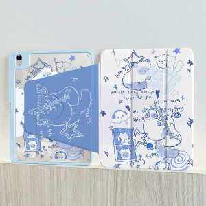 �l�R iPad�P�[�X �ی�J�o�[ ���� iPad5/6 air1/2/3/4/5 Mini6 iPadpro18/20/21/22 11 iPadpro 12.9 iPad9.7 360�x��] �y�����[�t�� �u���[