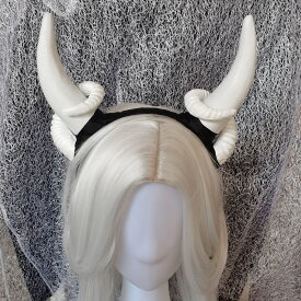 角 つの ハロウィン カチューシャ 髪飾り オシャレ 可愛い かわいい 子供 大人 インスタ ヘアアクセ アクセサリー 猫耳 みみ ネコ ねこ かわいい レース ブラック ミステリー