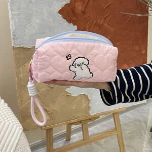 ペンケース かわいい 高校生 大学生 小学生 大容量 おしゃれ ペンポーチ 筆記用具 筆箱 筆入れ 化粧ポーチ 韓国風 シンプル 可愛い 犬 いぬ 韓国っぽ 中学生 韓国 入園グッズ 刺?
