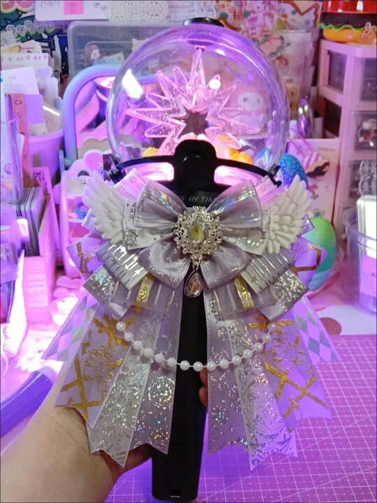 楽天市場】チャーム付き ペンライトリボン レディース 服飾小物 