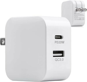 2Zbg USB[d 2|[g PD[d ACA_v^[ 20W USB-C ^Cv-C }[d PD3.0 QC3.0A_v^[ USBRZg RpNg [d [dA_v^ } [d d^bv zCg