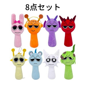 8_Zbg XvL[ ʂ 25CM Sprunki ʂ l` z[Q[ʂ _炩ʂ tBMA l` l qւ̃NX}X av[g