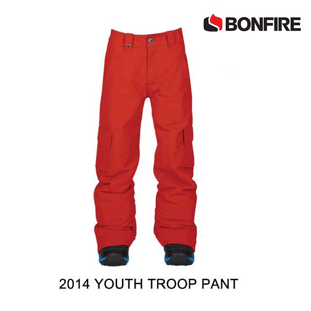 2014 【祝開店！大放出セール開催中】 BONFIRE ボンファイアー パンツ YOUTH PANT TROOP 子供用 TORCH