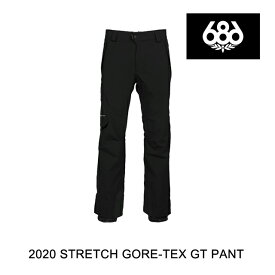 2020 686 シックスエイトシックス ロクハチ パンツ STRETCH GORE-TEX GT PANT BLACK