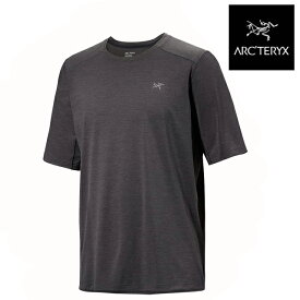 ARC'TERYX アークテリクス コーマック クルーネック Tシャツ CORMAC CREW SS TEE BLACK HEATHER X000007664 アウトドア ハイキング