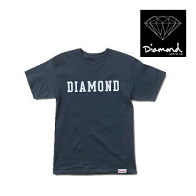 DIAMOND SUPPLY CO. ダイヤモンド サプライ Tシャツ BLOCK TEE NAVY